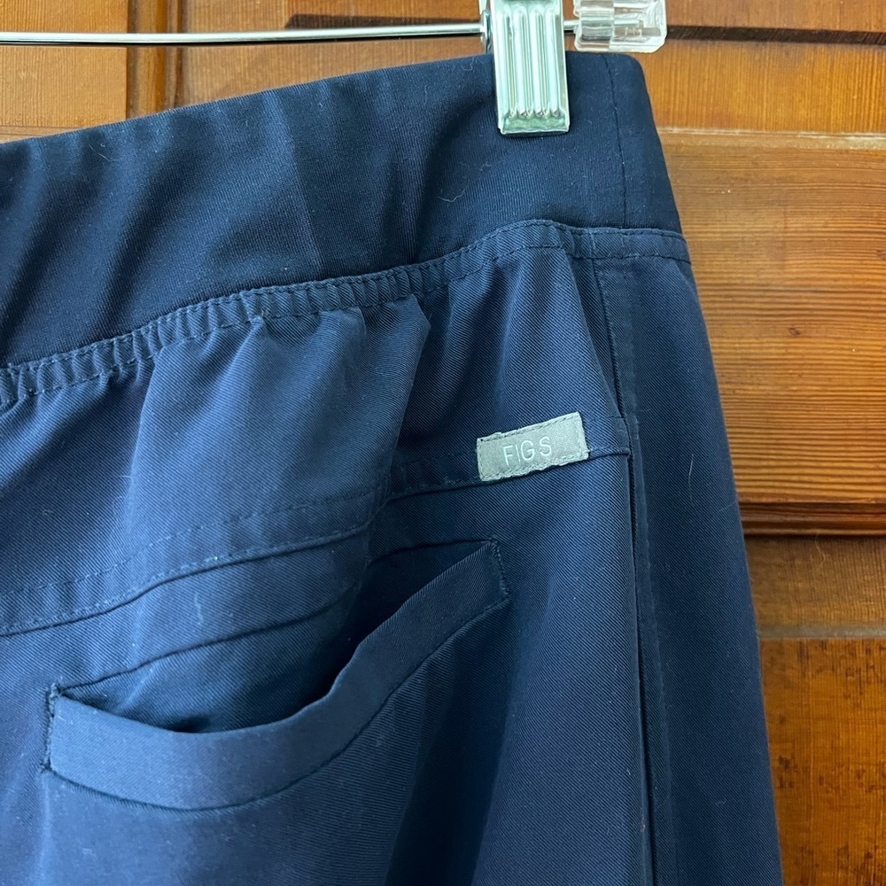 FIGS Yola Straight Leg Scrub Pants Navy Blue Women’s Large Regular - Picture 7 of 10